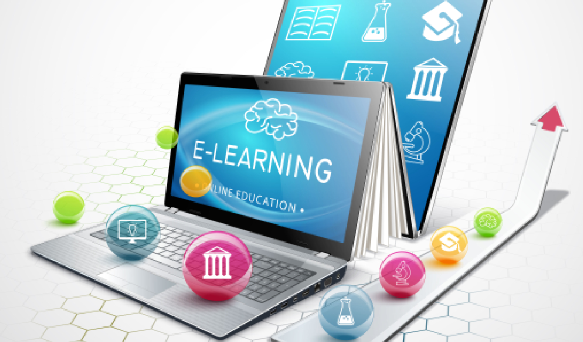 A visual representation of an online education platform.