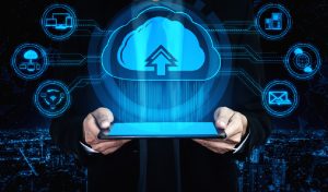 A visual representation of a cloud tv solution.