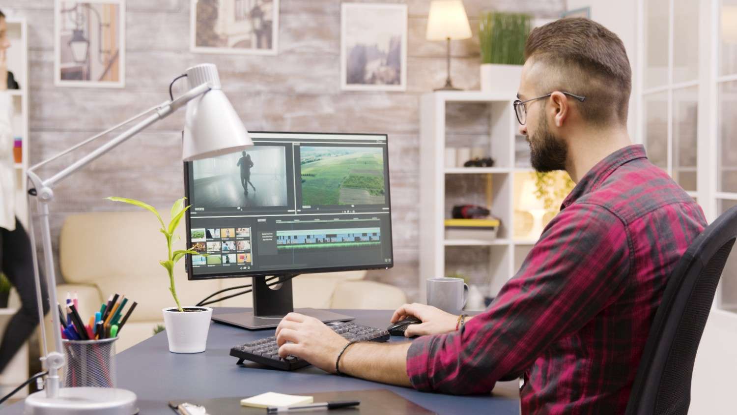 creative-filmmaker-working